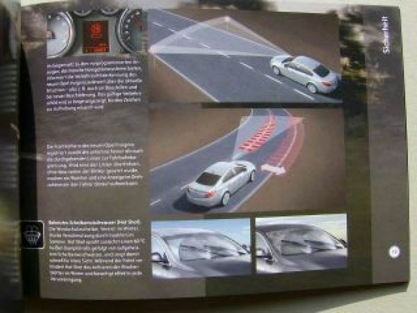 Opel Insignia Prospekt Juli 2008 Vorstellung NEU