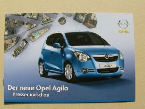 Opel Agila Presserundschau März 2008 NEU