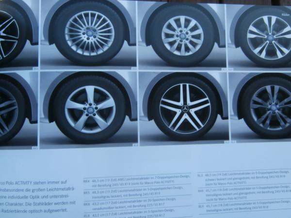 Mercedes Benz V-Klasse 160d 180d 200d 220d 250d 4Matic Marco Polo August 2016