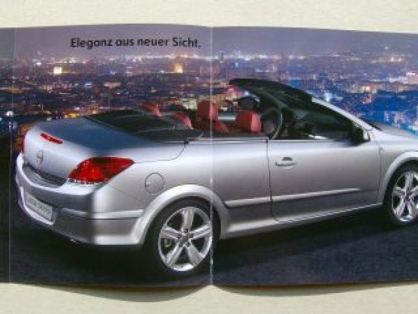 Opel Astra TwinTop Endless Summer Prospekt Februar 2009