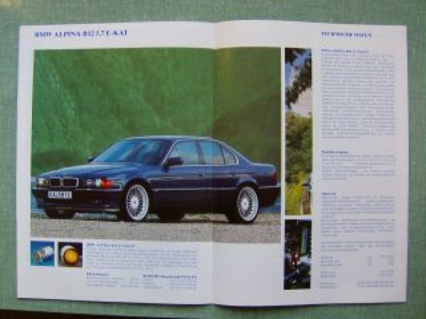 Alpina Automobile Meisterwerke 1997 B3 E36 B8 4.6 B10 E39 B12 5.