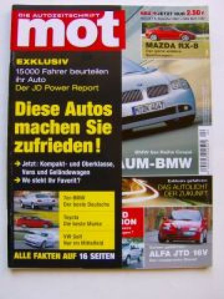 mot 24/2002 BMW E38, Mazda RX-8,Maybach 62, Thesis 2.0Turbo