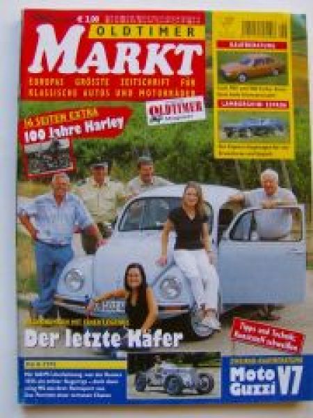Markt 9/2003 VW Käfer, Saab 900+Turbo,Lamborghini