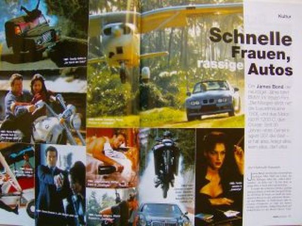 BMW Magazin 4/1997 BMW Z3,8er E31, James Bond,C1 Roller