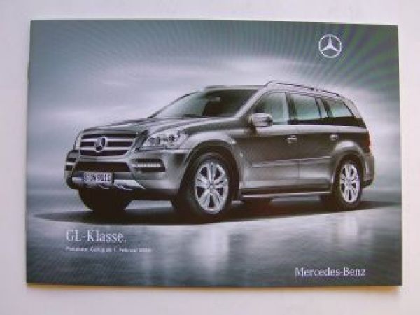 Mercedes Benz Preisliste GL-Klasse Februar 2010