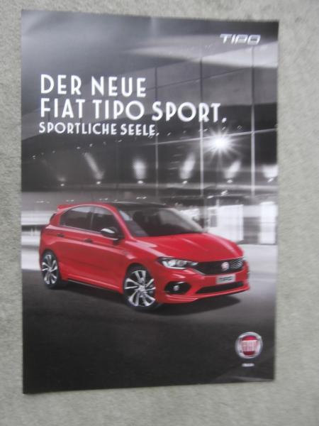Fiat Tipo Sport 1.4 16V 70kw 88kw +1.3 MultiJet Diesel 70kw 88kw Prospekt 3/2019
