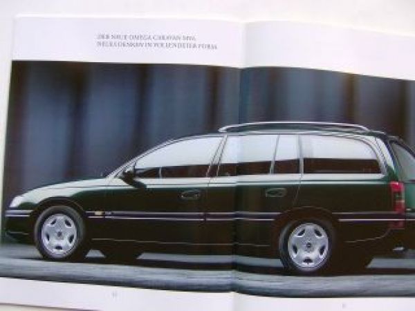 Opel Omega B Caravan Prospekt April 1994