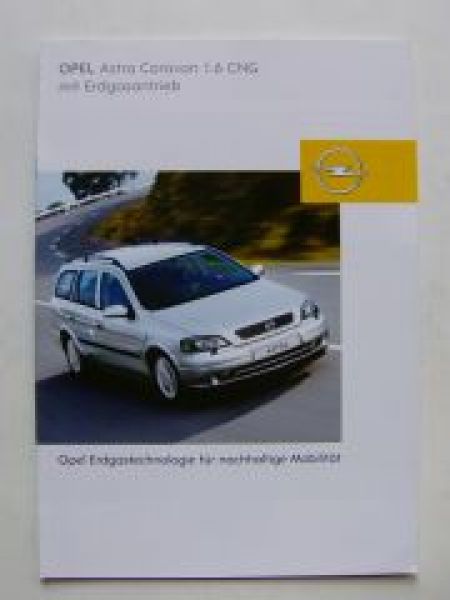 Opel Astra Caravan 1.6CNG mit Erdgasantrieb August 2004