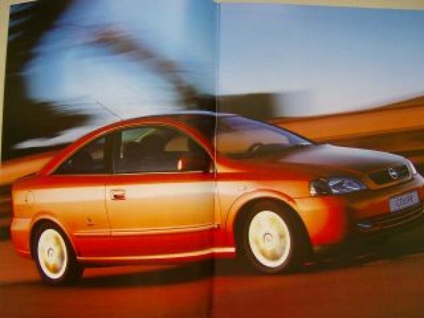 Opel Astra Coupè Prospekt Juni 2004 NEU