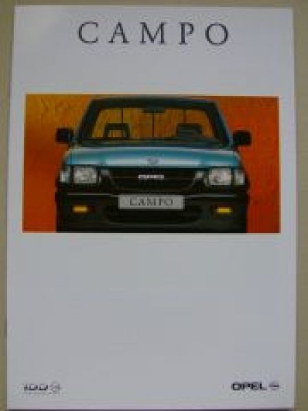 Opel Campo Prospekt September 1998 NEU