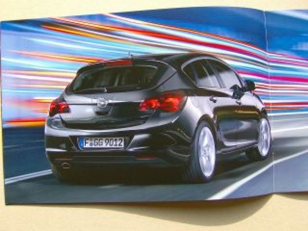 Opel Astra Prospekt +OPC August 2009 NEU