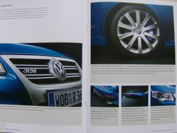 VW Passat +Variant R36 Prospekt 3C2 3C5 Oktober 2009