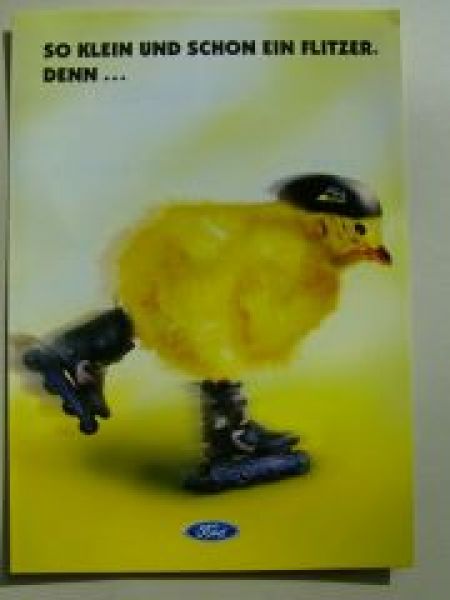 Ford Ka K2 Edition Prospekt April 1998 NEU