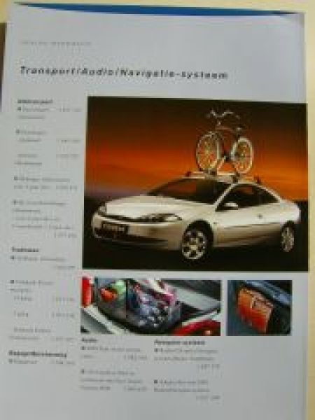 Ford Cougar Accessoires Dealer Informatie Niederlande