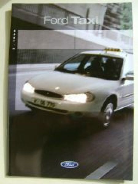 Ford Taxi Prospekt Mondeo Galaxy September 1999 +Preislisten