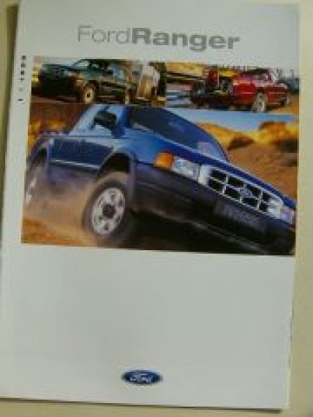 Ford Ranger Prospekt April 1999 NEU +Preisliste