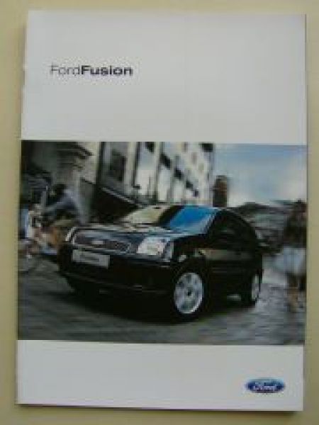 Ford Fusion Prospekt März 2005 NEU