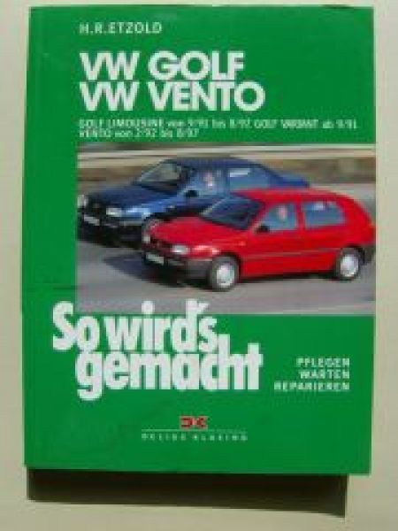 Etzold So wirds gemacht VW Golf3 +Variant & Vento 1991-1997
