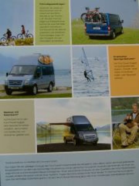 Ford Transit Freizeitmodelle Propekt Januar 2007 NEU