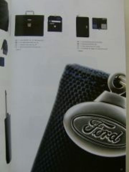 Ford Die Kollektion 1999/2000 Prospekt Jacken,Racing etc.