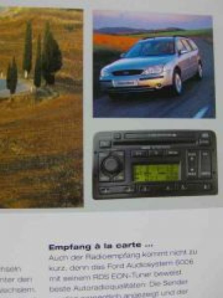 Ford CD"s wechseln Prospekt Fiesta Cougar Mondeo Focus