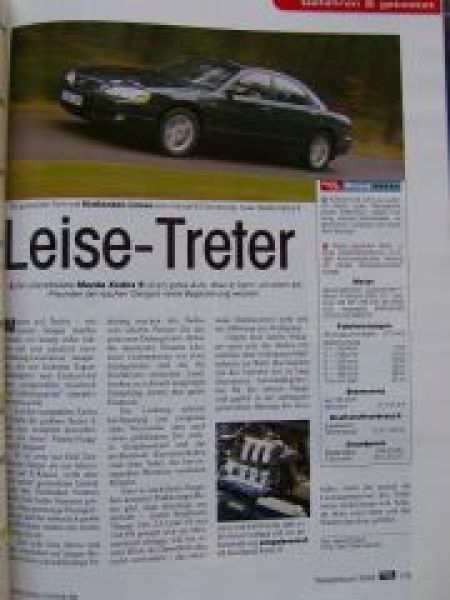 ams Testjahrbuch 2002 BMW Mini 745i E65,SL BR230,Morgan
