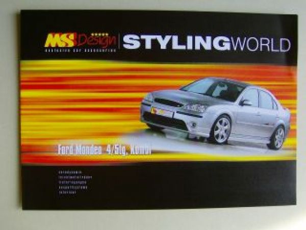 MS Design Styling World Ford Mondeo +Kombi Prospekt