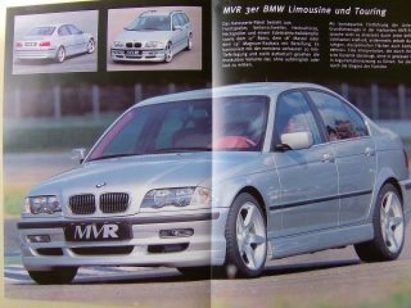 MVR 3er BMW E46 Prospekt Oktober 1999 NEU