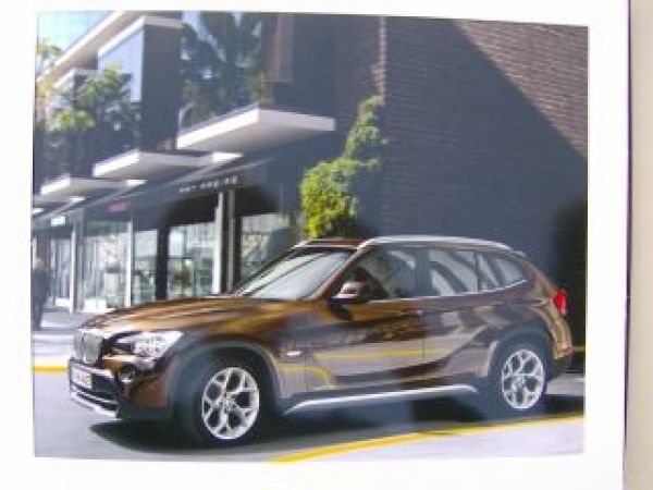 BMW X1 E84 Fotomappe intern Rarität