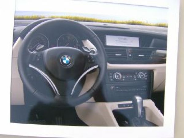 BMW X1 E84 Fotomappe intern Rarität