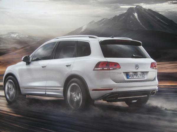 VW Touareg Typ 7P +Exclusive +R-Line Prospekt Mai 2017 +Preisliste NEU