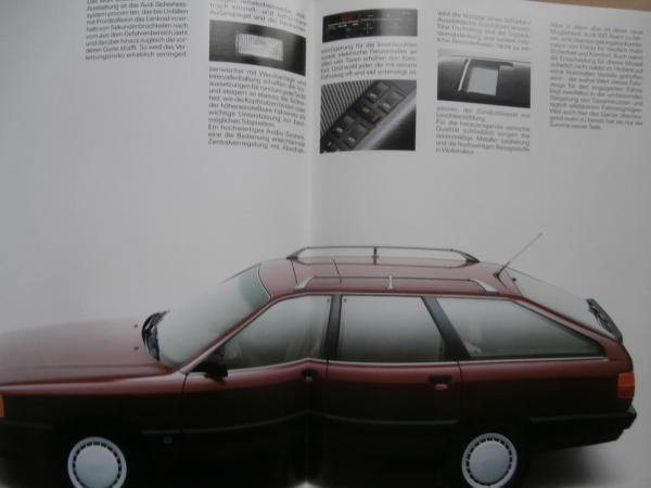 Audi 100 Avant Typ44 +diesel +2.0E 2.3E +quattro März 1989