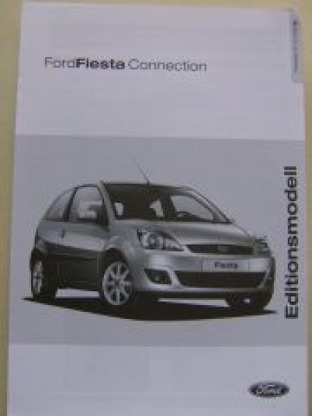 Ford Fiesta Connection Preisliste März 2006