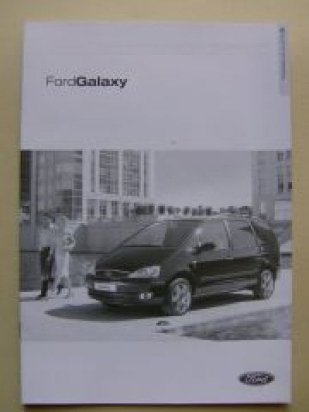 Ford Galaxy Preisliste Dezember 2003