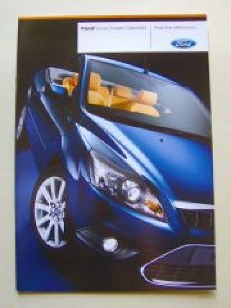 Ford Focus Coupè-Cabriolet Prospekt März 2008 NEU