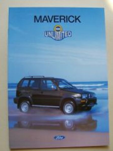 Ford Maverick Prospekt Dezember 1996  +Preisliste NEU