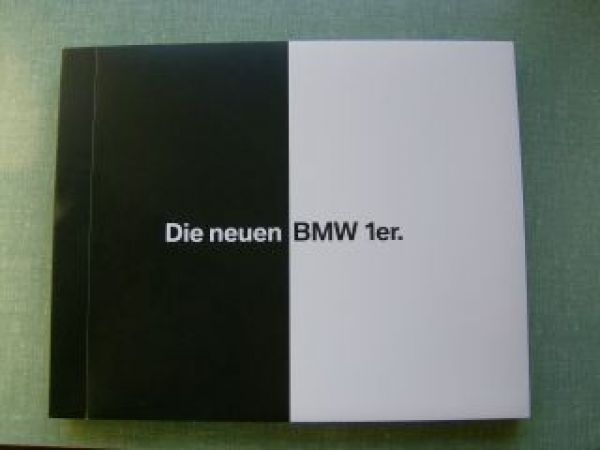 BMW Fotomappe Neue 1er E81 E87 +Sports Limited Edition