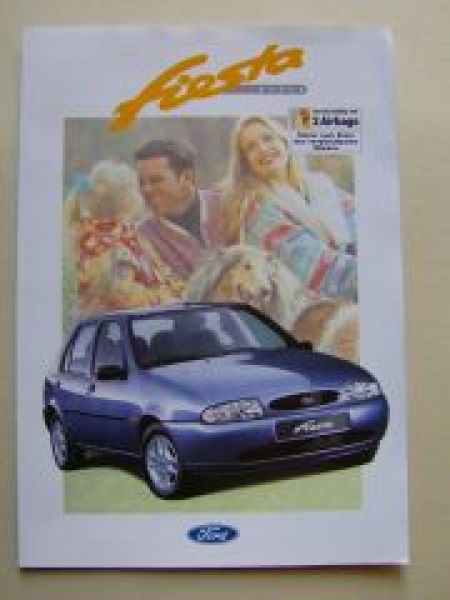 Ford Fiesta Style Prospekt  +Preisliste Januar 1997