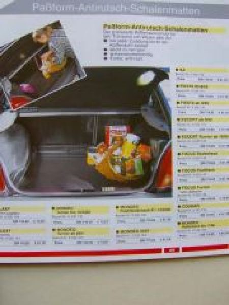 Ford Zubehör & service 2001/2002 NEU