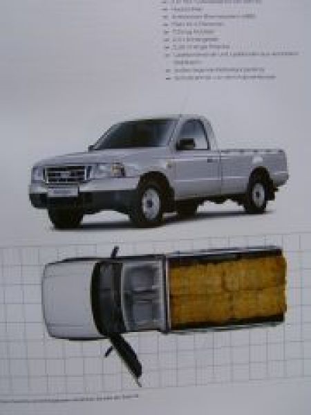 Ford Ranger Prospekt April 2004 NEU