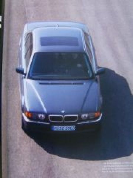 BMW Magazin 2/1999 740d E38, 3er Coupè E46,V12 LMR,K1200 LT