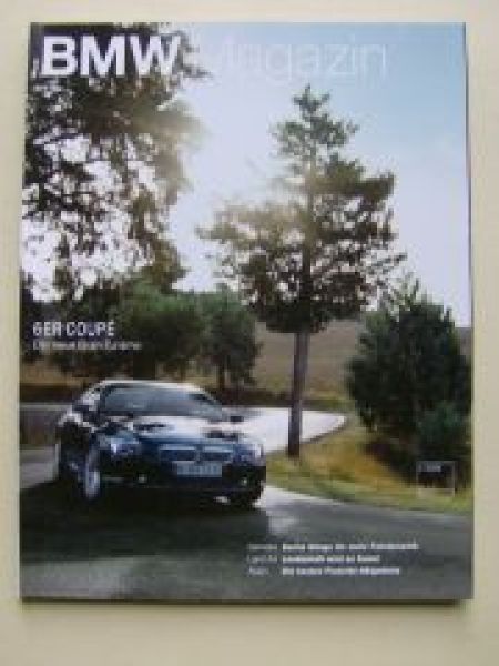 BMW Magazin 4/2003 6er Coupè E63,M1 E26,X3 Challenge,545i E60