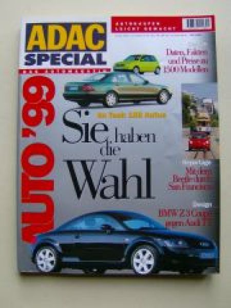 ADAC Special Auto 1999 Z3 M Coupè,TT, W220, Lupo,850i E31