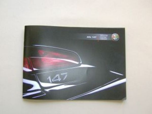 Alfa Romeo 147 Moving Corse Veloce Prospekt Mai 2009 NEU Typ937