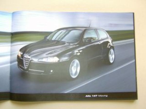 Alfa Romeo 147 Moving Corse Veloce Prospekt Mai 2009 NEU Typ937