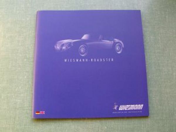 Wiesmann Roadster Prospekt Rarität NEU