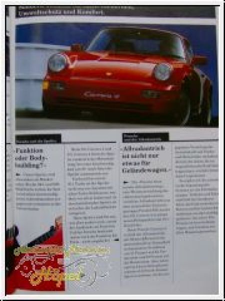 Porsche Wahrheit über einen Mythos 911 944S2 928S4 Flyer