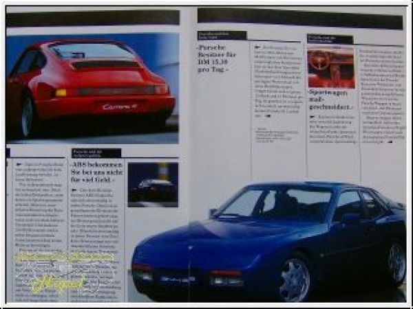 Porsche Wahrheit über einen Mythos 911 944S2 928S4 Flyer