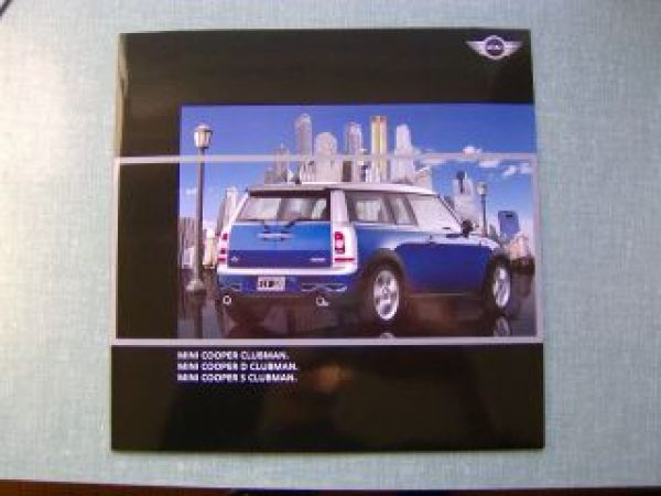 BMW Mini The Other Mini Clubman R55 2007 intern Paket Vorstellun
