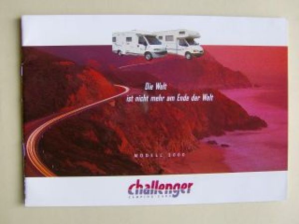 challenger Camping-Cars Modell 2000 Prospekt August 1999